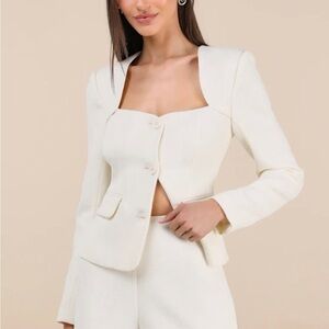 Elegant Cream Blazer